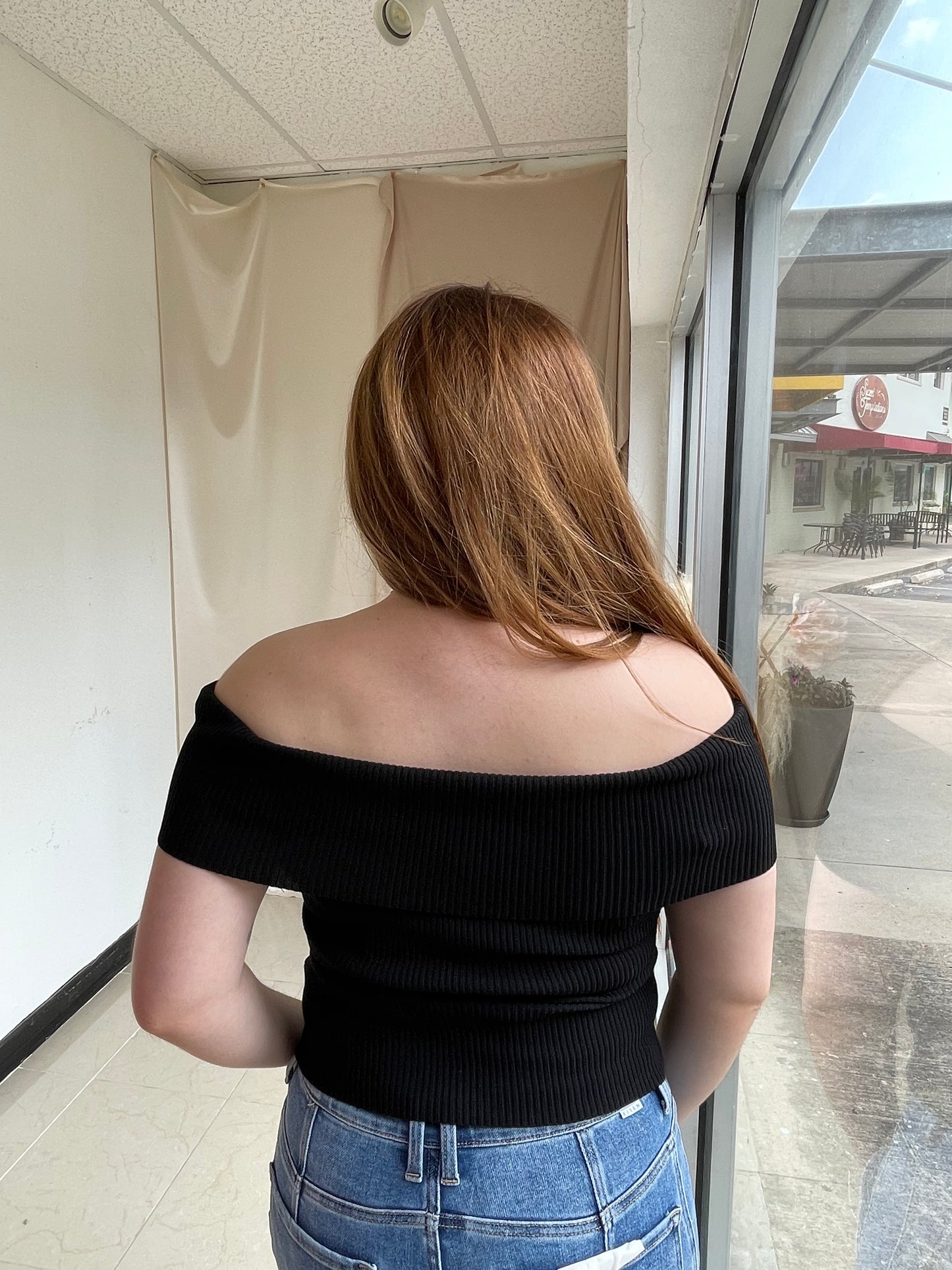Swanlake Knit Top- Black