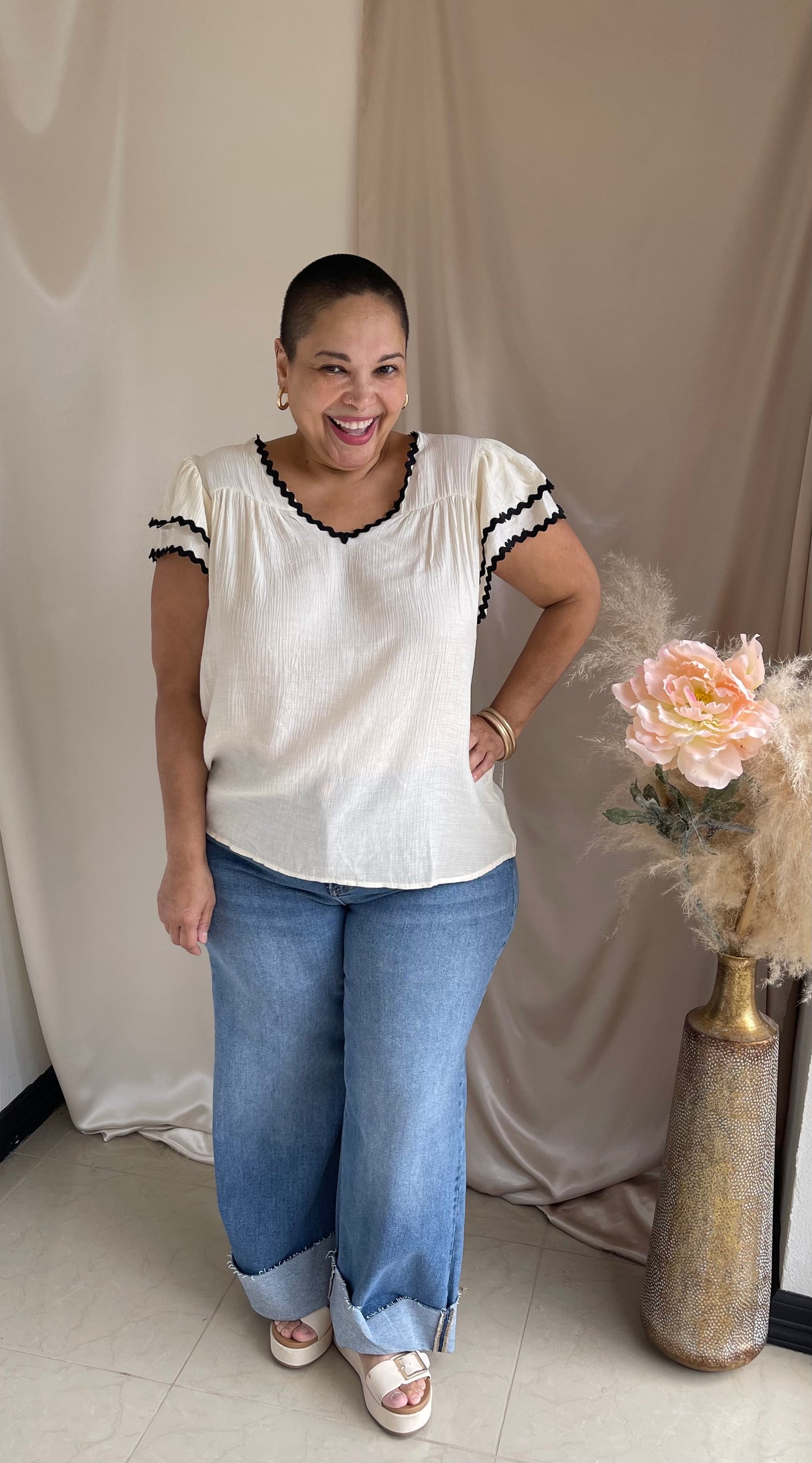 Summer Ready Ric Rac Blouse