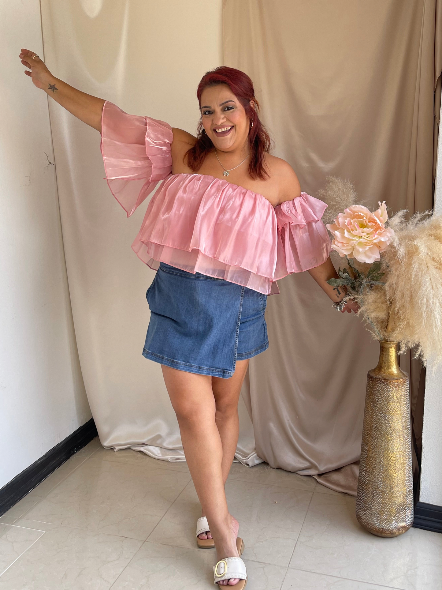 Ruffle Me Up Top