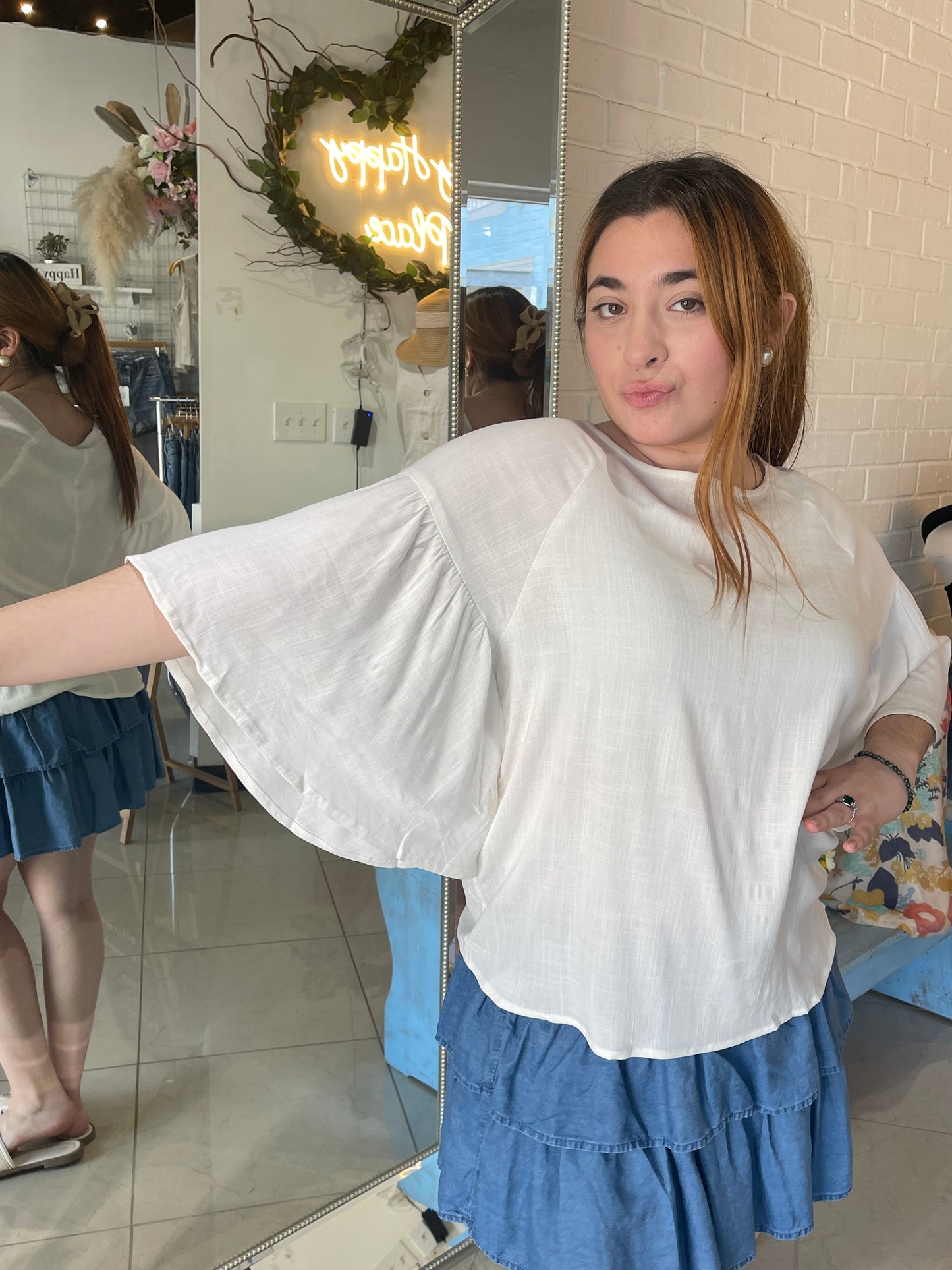 Fly Like A Butterly Blouse