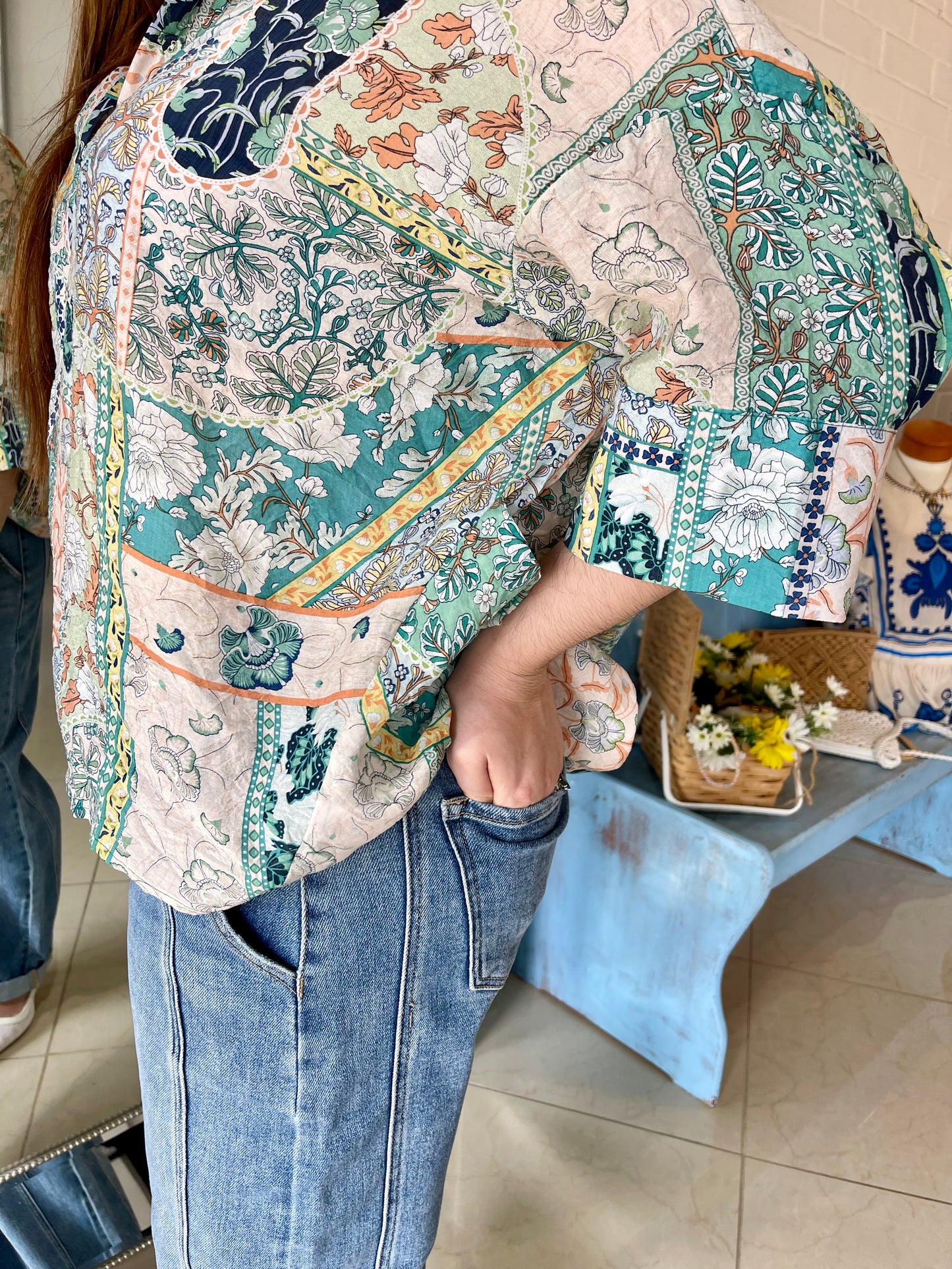 Tillys Patchwork Blouse
