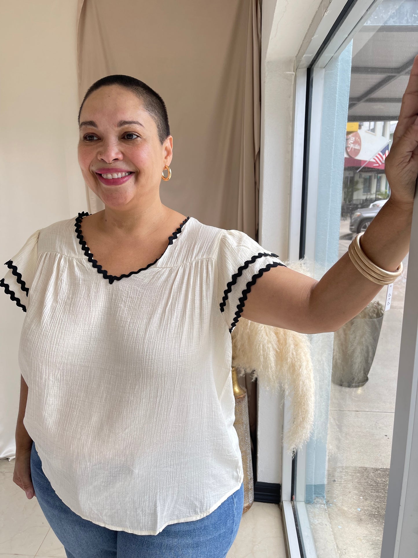 Summer Ready Ric Rac Blouse