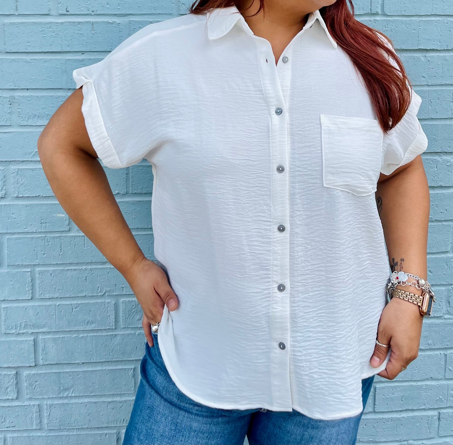 Catch Airflow with Gali Top- White