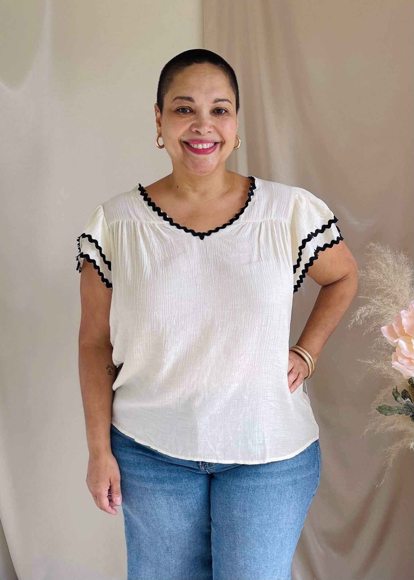 Summer Ready Ric Rac Blouse