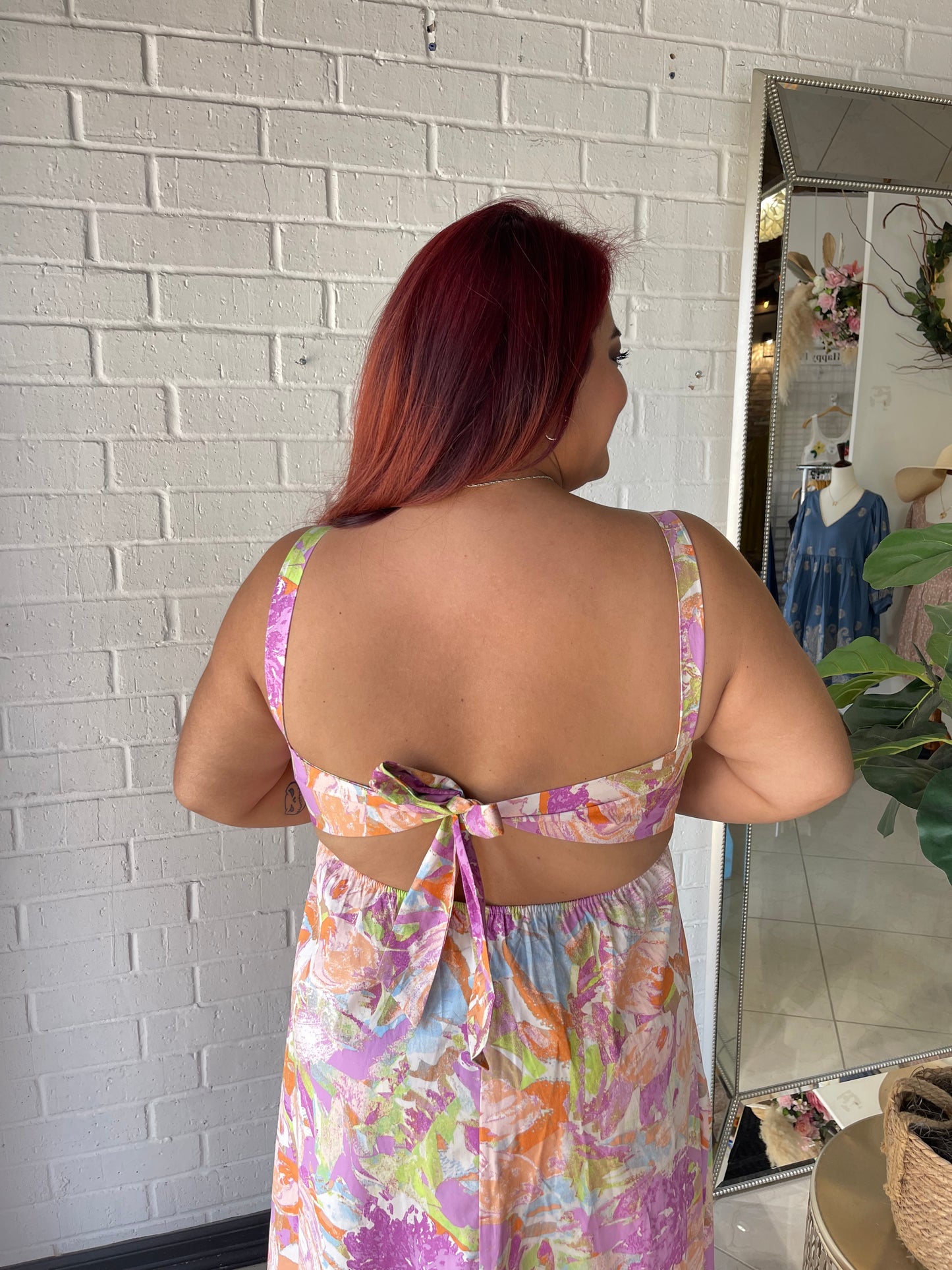Te Fiti Midi Dress