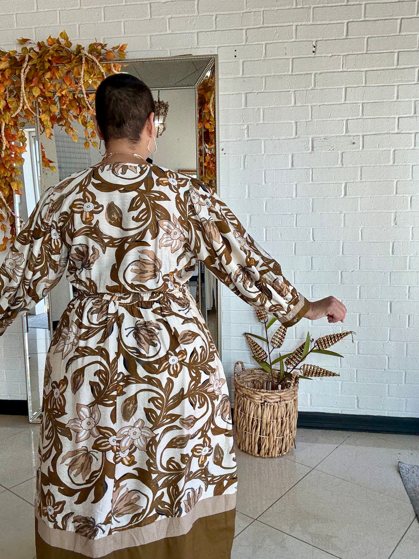 Ready For Autumn Midi Dress