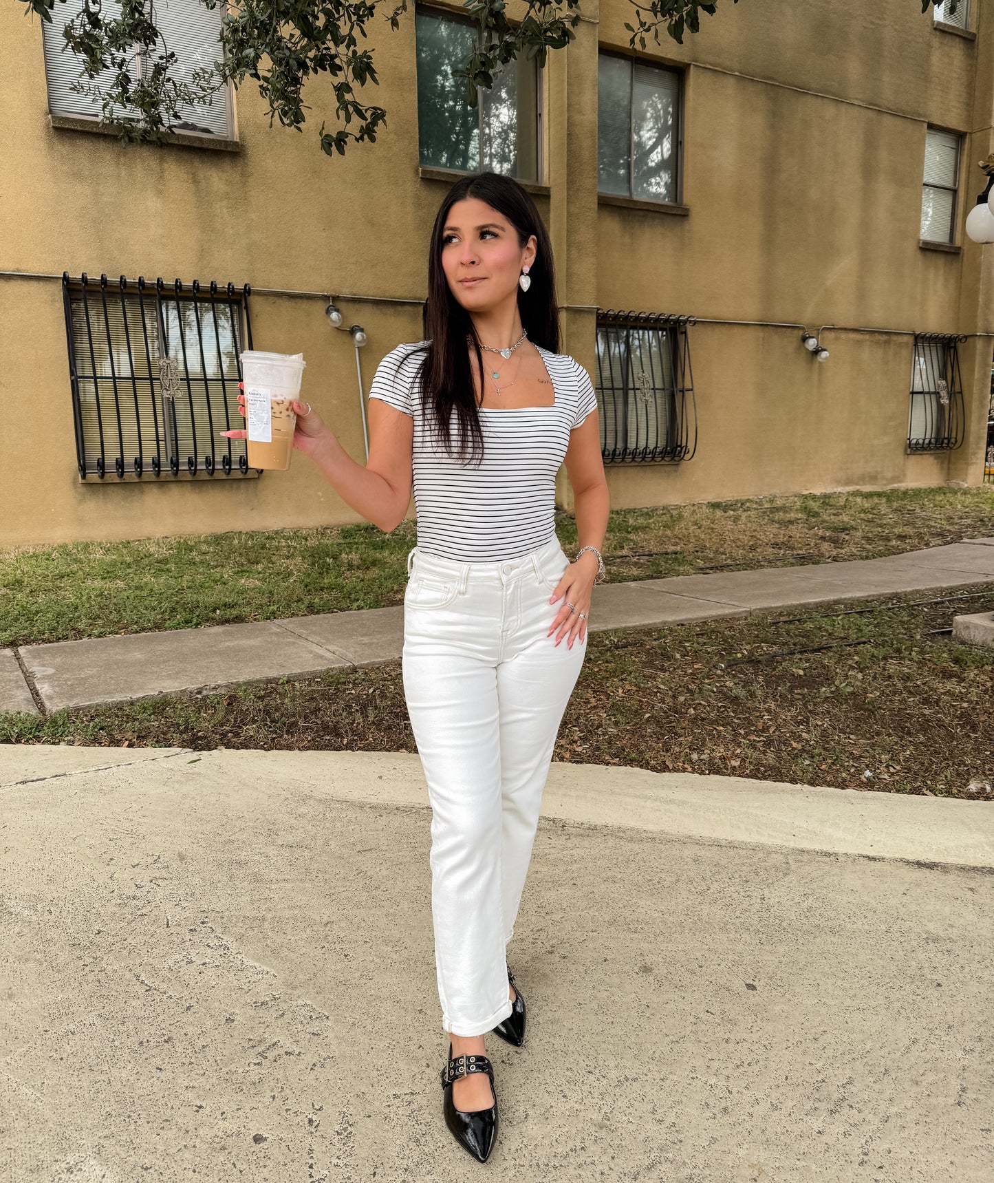 Ciara High Rise Boyfriend Pants