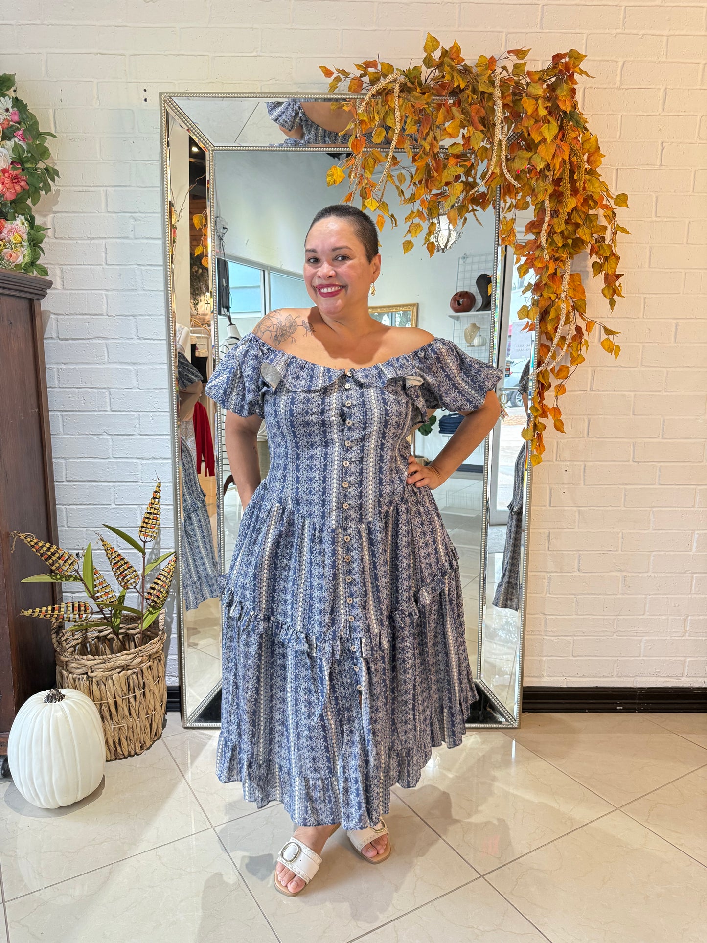 Bluebell Blooms Midi