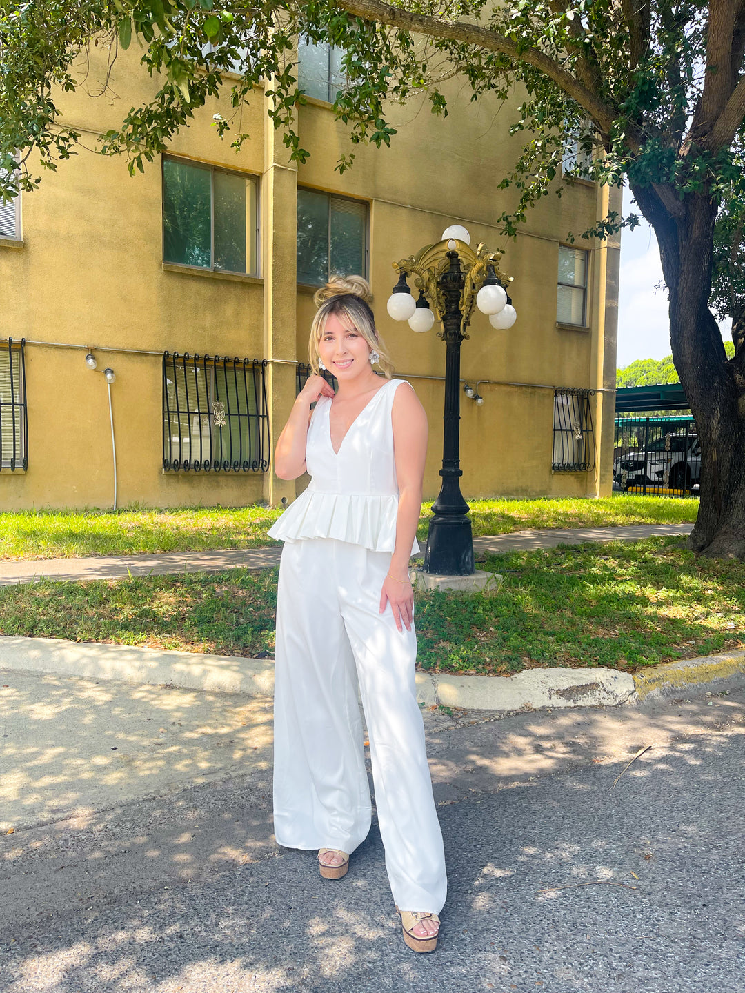 I've Got Things To Do Wide-Leg Jumpsuit