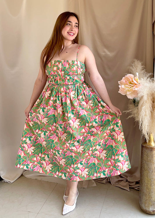 Floral Babe Midi Dress