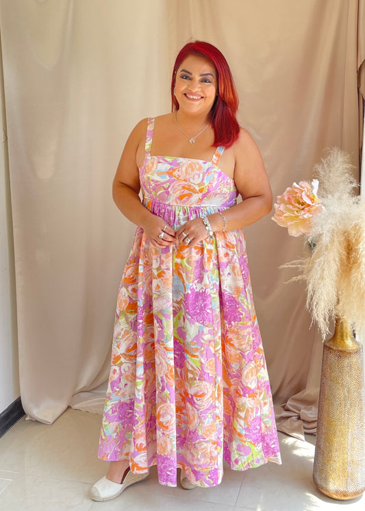 Te Fiti Midi Dress