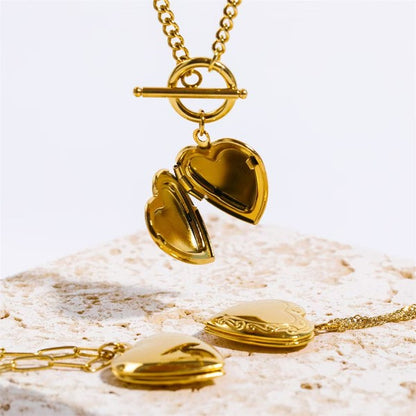 Heart Locket Necklace