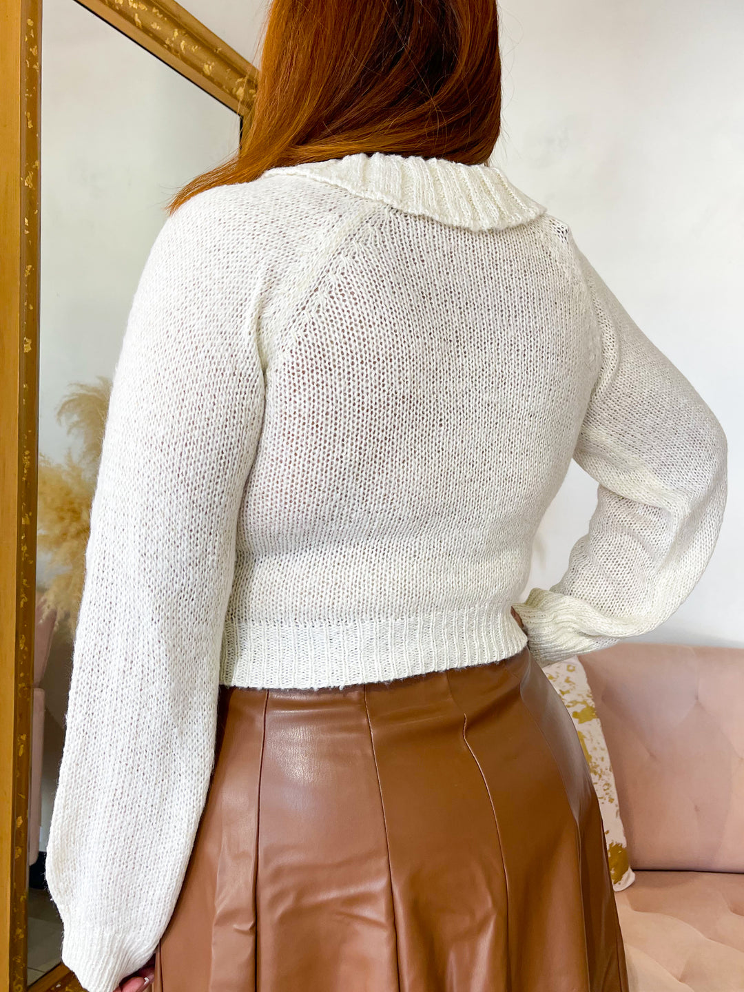 Autumn Days Cardigan - Off White