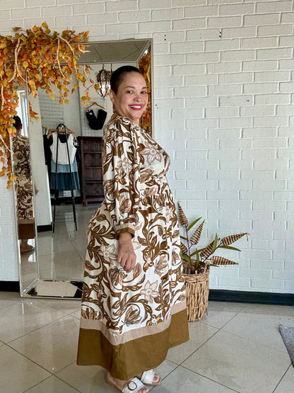 Ready For Autumn Midi Dress