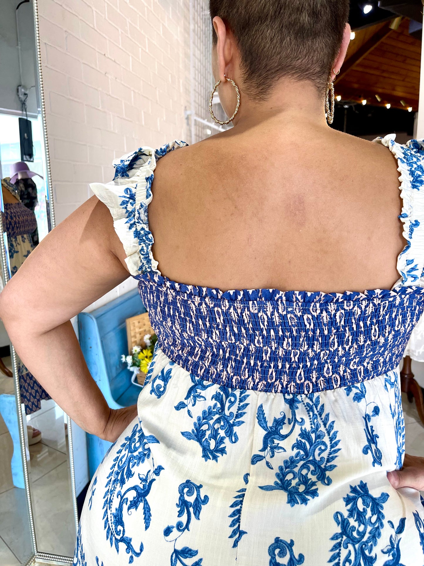 Too Blue For You Boo Midi