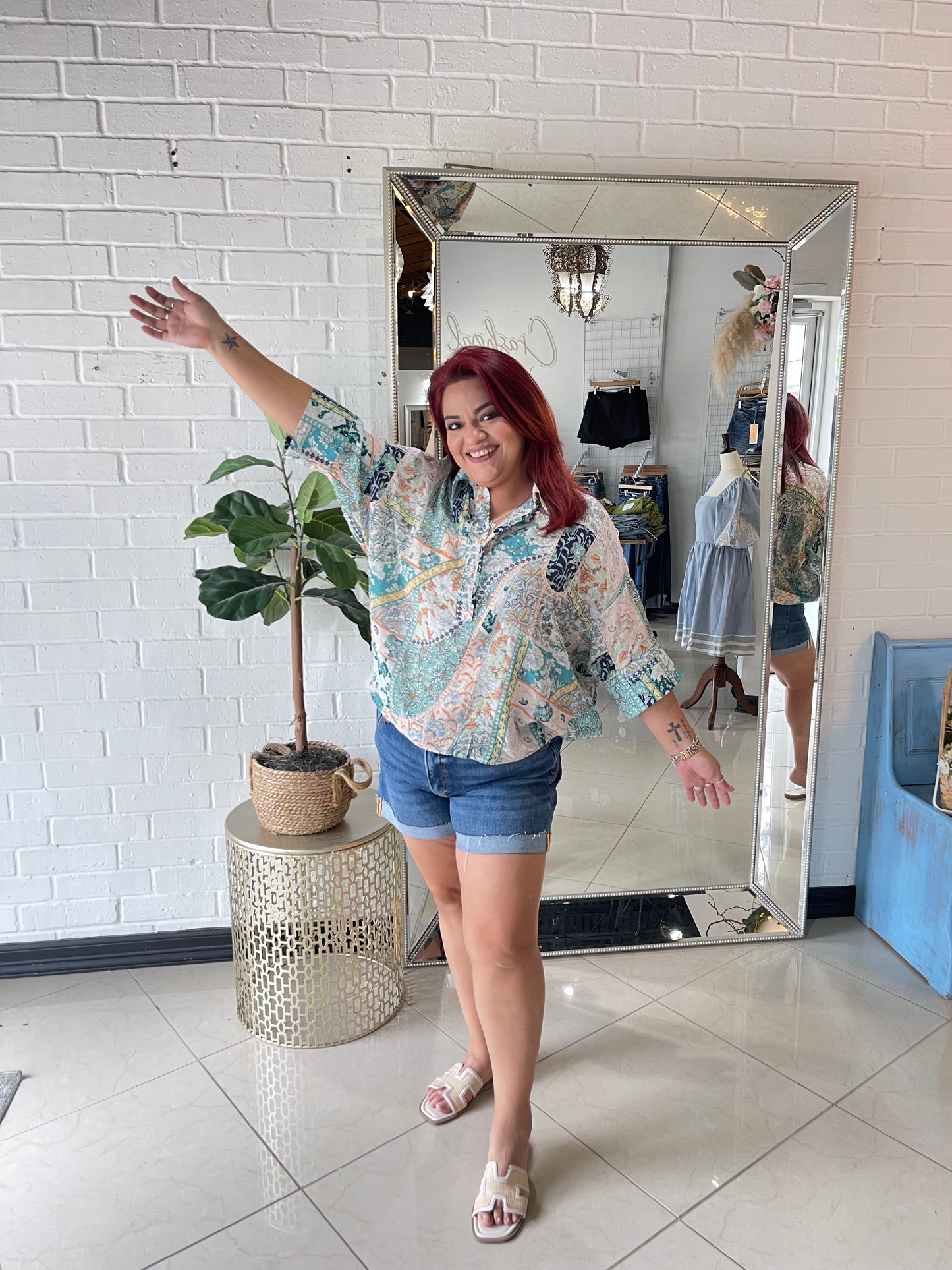 Tillys Patchwork Blouse