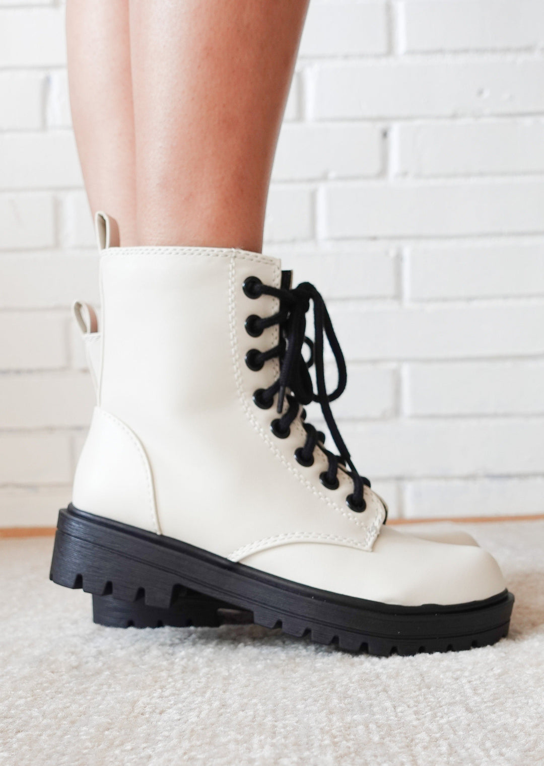 Keep It Stepping Boots  - White