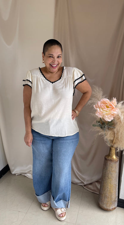 Summer Ready Ric Rac Blouse