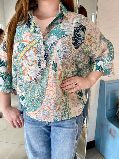 Tillys Patchwork Blouse