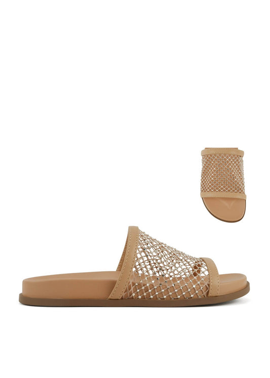 Shining Luminus Sandal- Tan