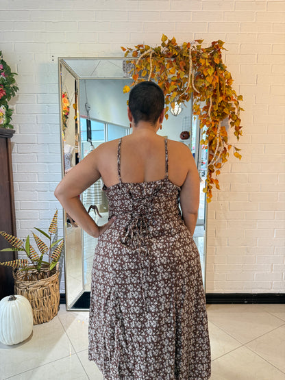 Fall Florals Got Me Midi