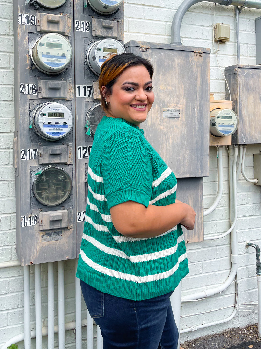 Your New Favorite Sweater Top - Emerald