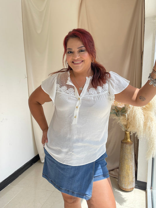Patricia Lace Blouse