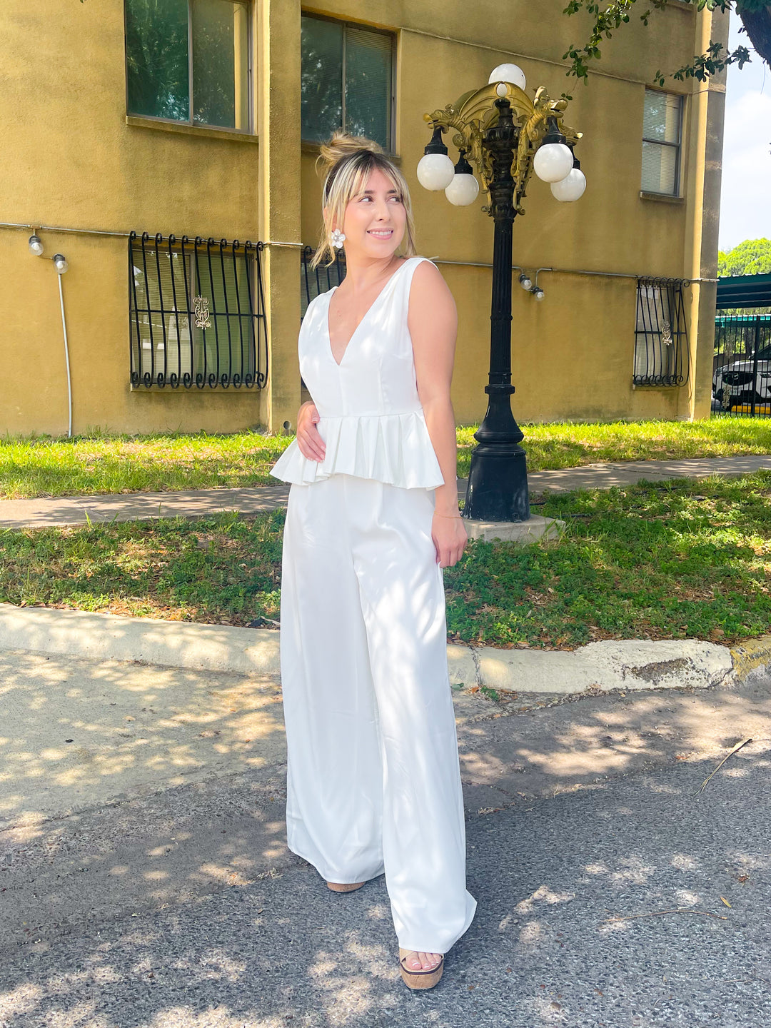 I've Got Things To Do Wide-Leg Jumpsuit