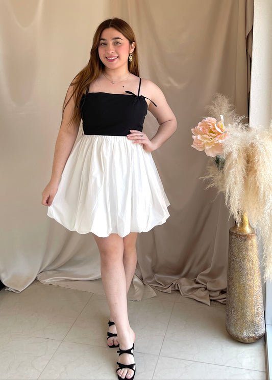 Ballerinas & Bows Mini Dress