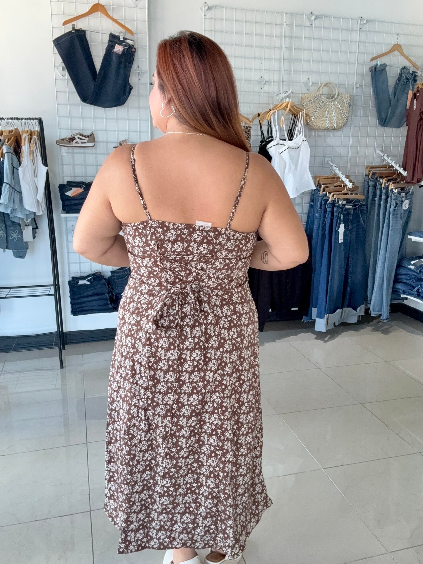 Fall Florals Got Me Midi