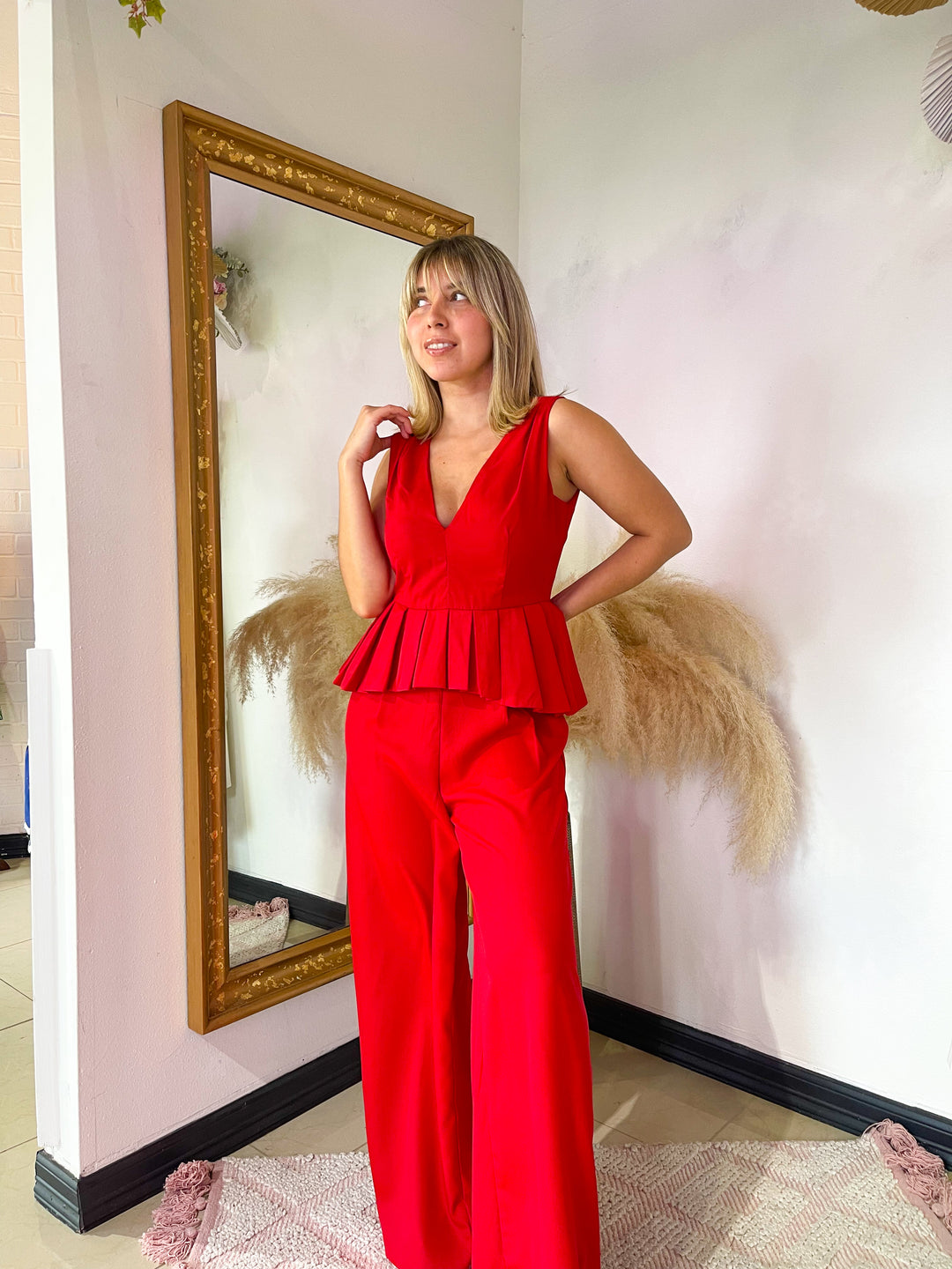 I've Got Things To Do Wide-Leg Jumpsuit