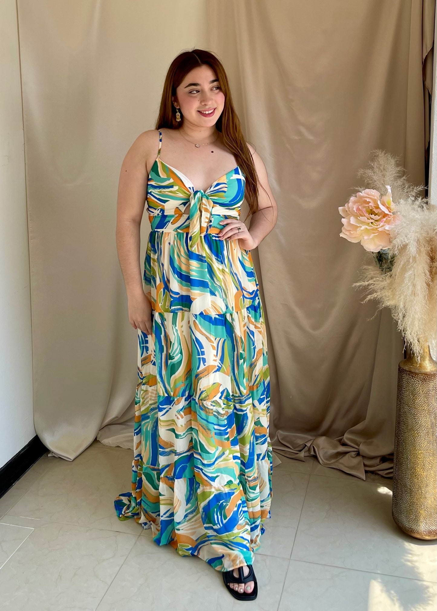Vamos a Brazil Maxi Dress