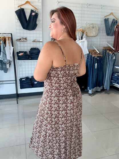 Fall Florals Got Me Midi