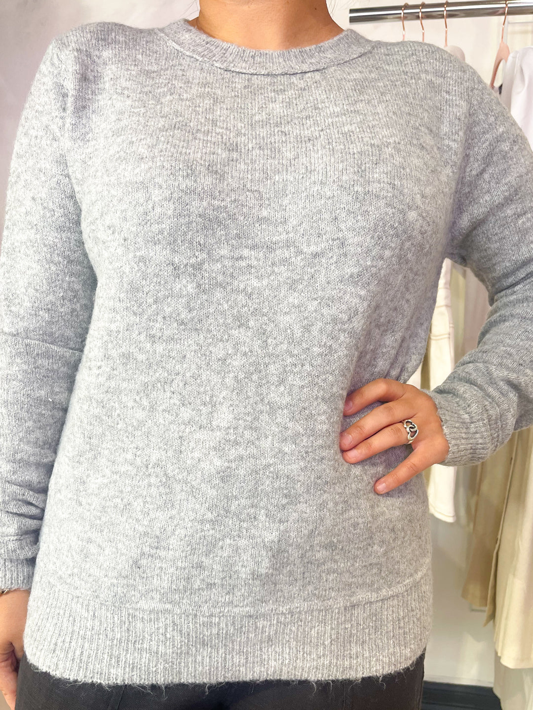 A Long Time Ago Sweater - Heather Grey