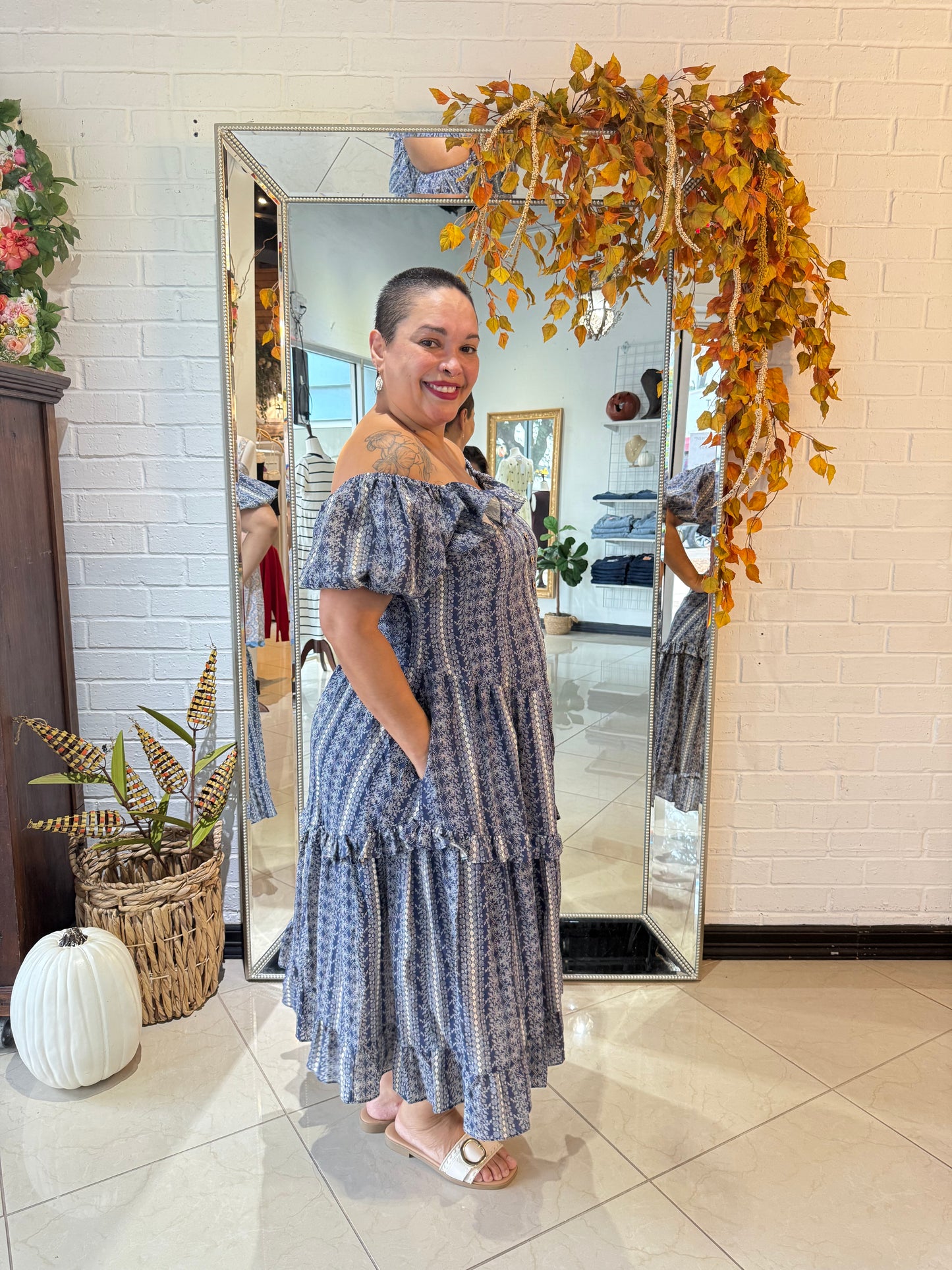 Bluebell Blooms Midi