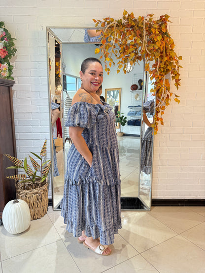 Bluebell Blooms Midi