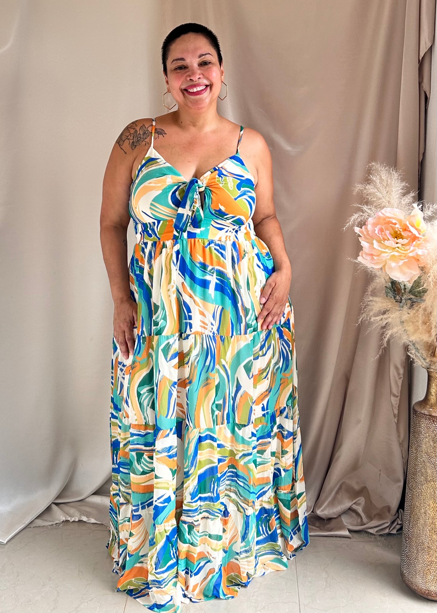 Vamos a Brazil Maxi Dress