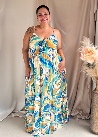 Vamos a Brazil Maxi Dress