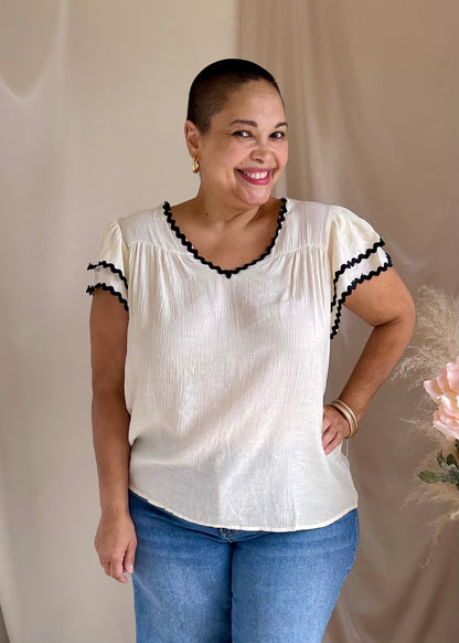 Summer Ready Ric Rac Blouse