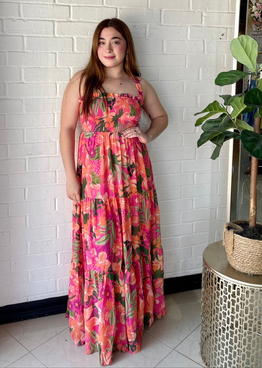 Honolulu Here I Come Maxi Dress