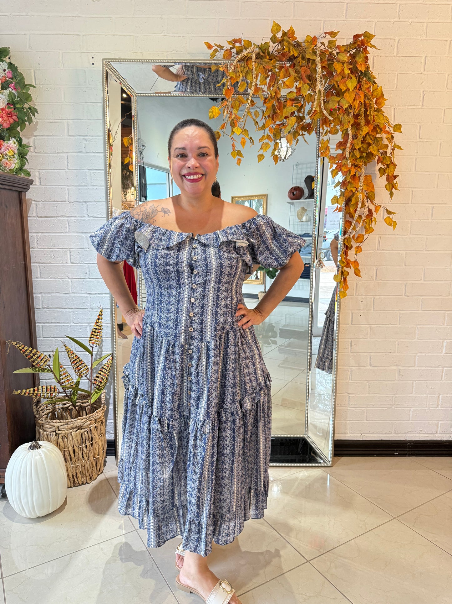 Bluebell Blooms Midi