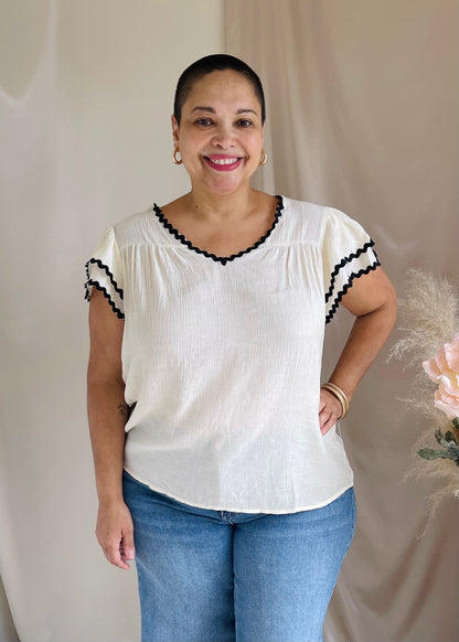 Summer Ready Ric Rac Blouse