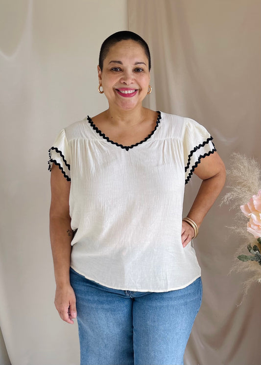 Summer Ready Ric Rac Blouse