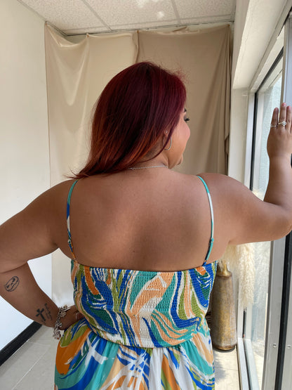 Vamos a Brazil Maxi Dress