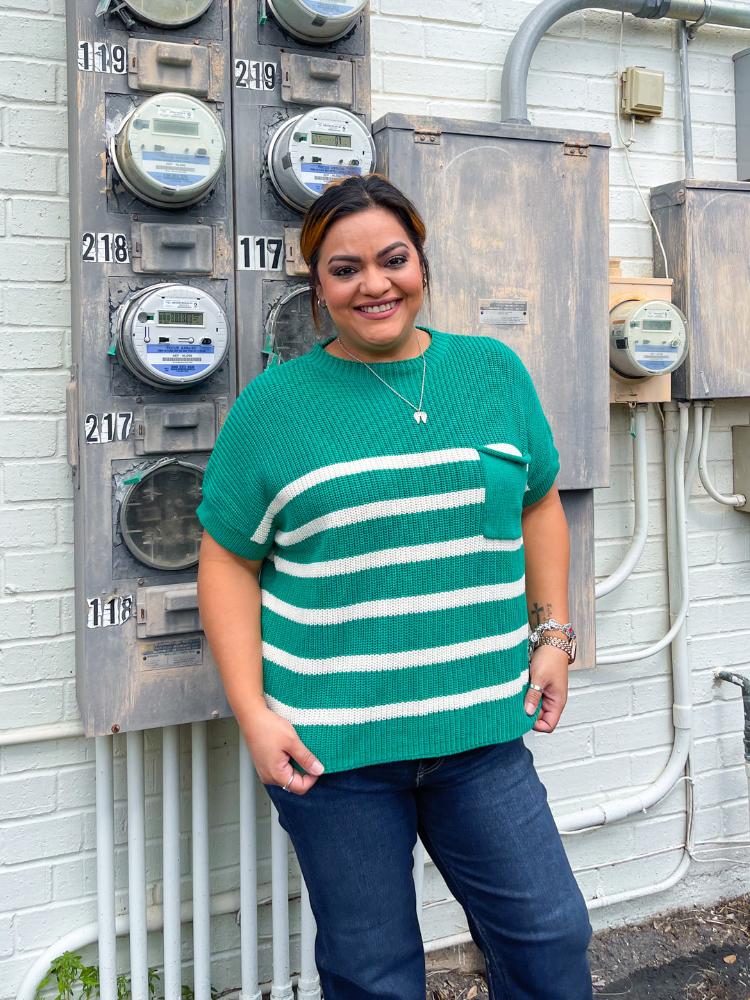 Your New Favorite Sweater Top - Emerald