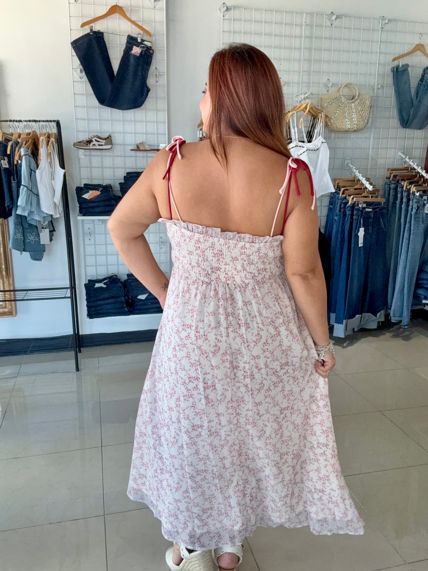 Field of Love Midi - Pink