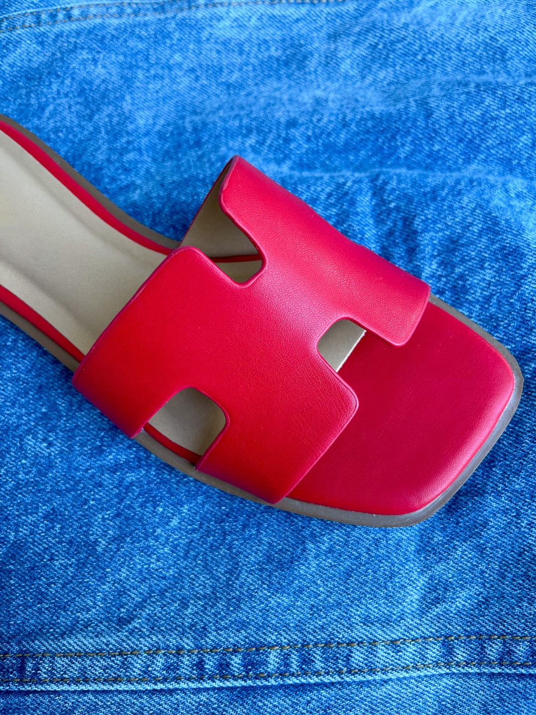 Positively Posh Sandals -  Red