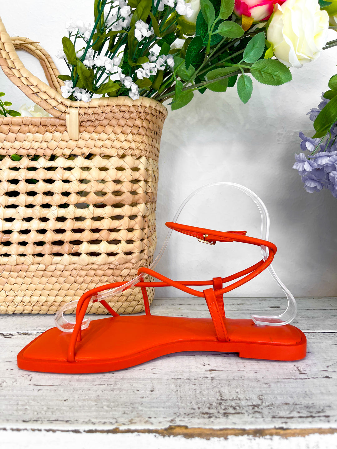 Pops Of Color Strappy Sandal