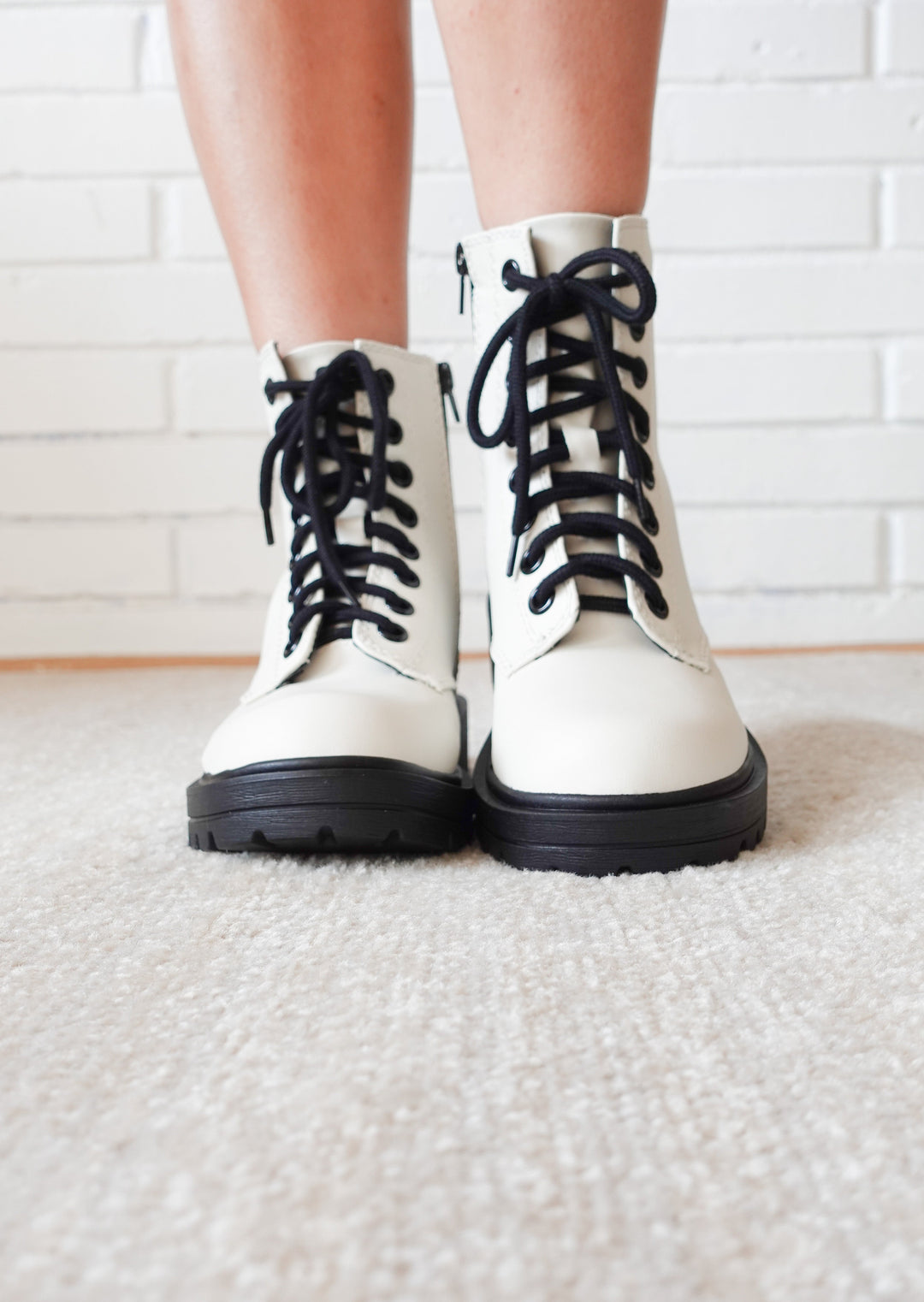 Keep It Stepping Boots  - White