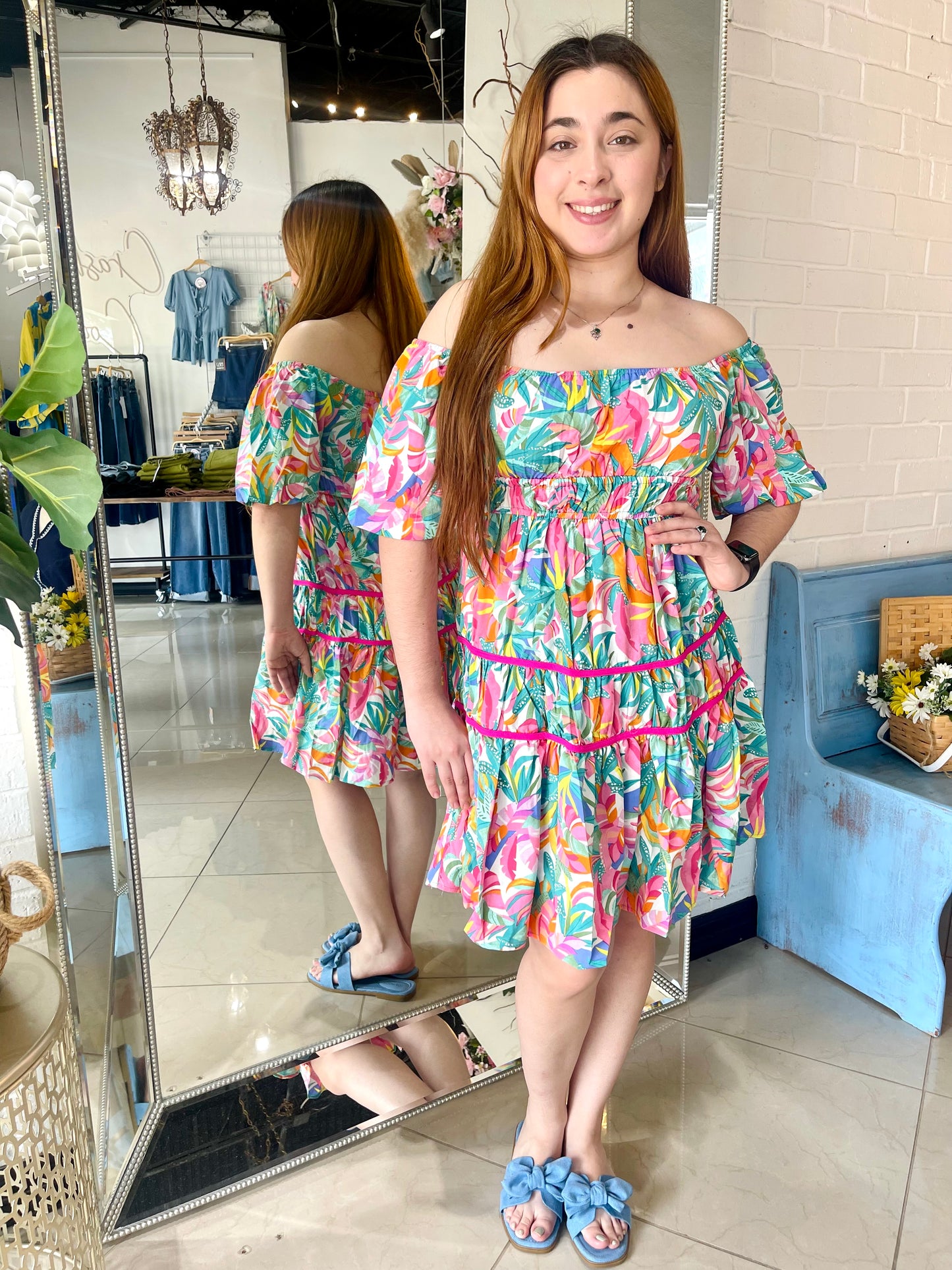 Heart Full Of Colors Mini Dress